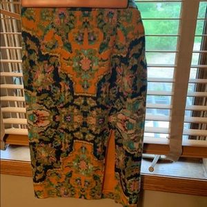 Multi Colored Anthropologie Skirt